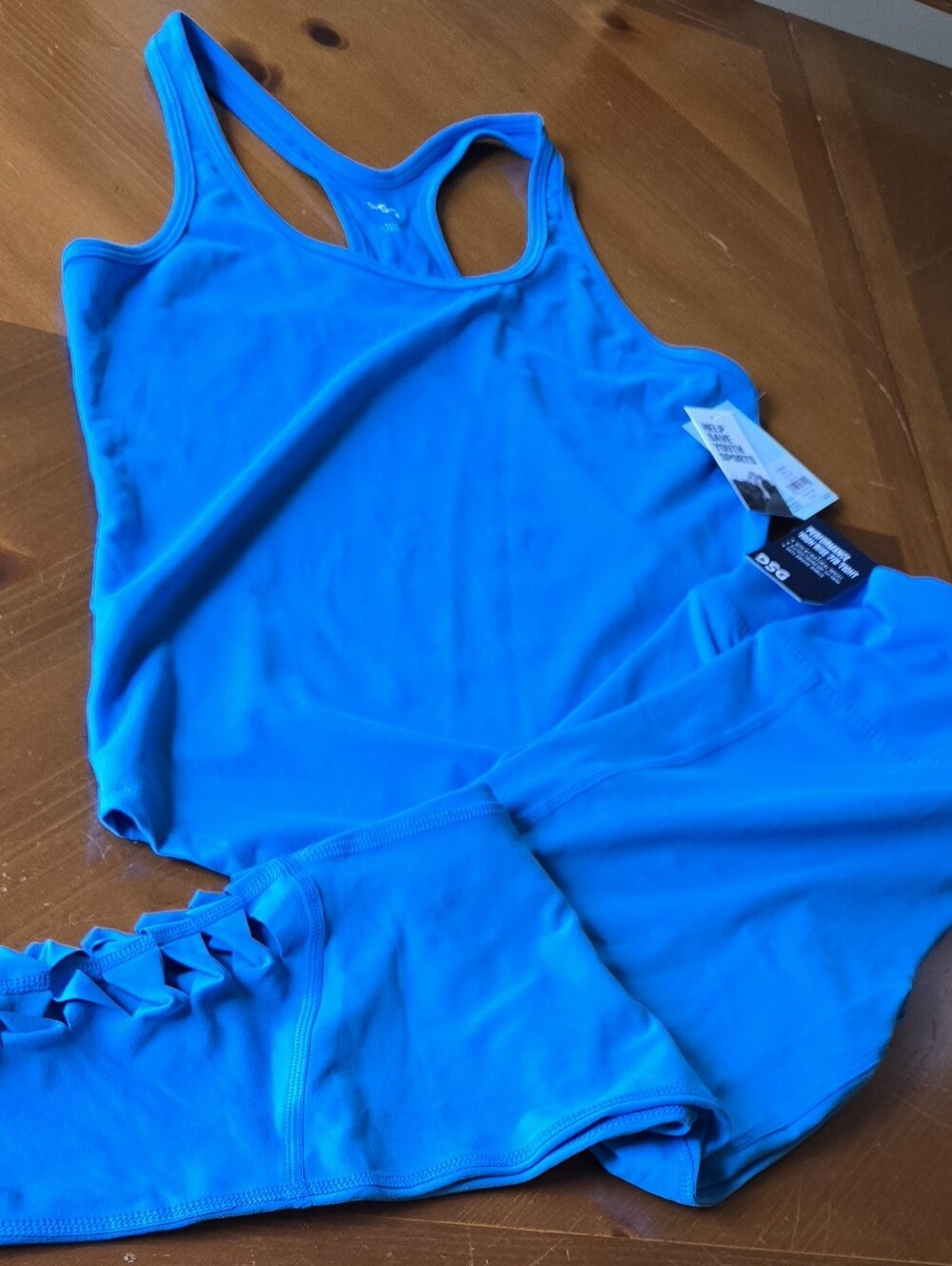Athletic wear Bundle, NWT DSG Women's Bright Blue Active Leggings & Tank